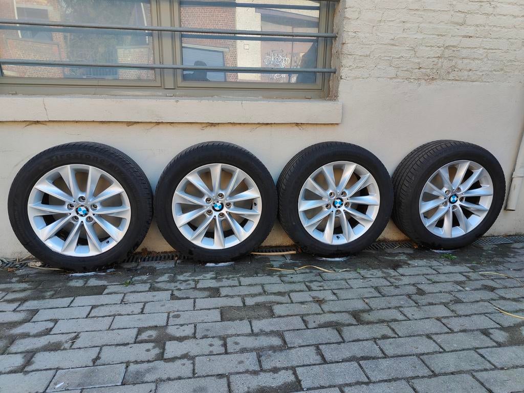 Jantes 18' origines et pneus neuf kit été pour BMW X3 F25, Neuf, 245 mm, Véhicule de tourisme, Pneus été