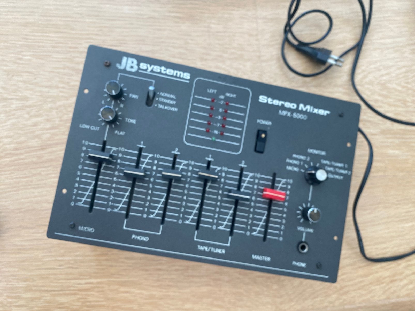 Jb systems mengpaneel, Enlèvement ou Envoi, Utilisé, Moins de 5 canaux, Entrée micro