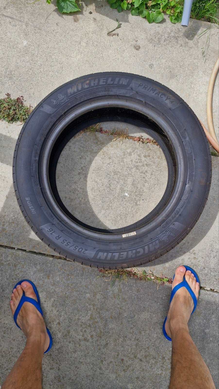 Een band merk michelin gratis, Enlèvement