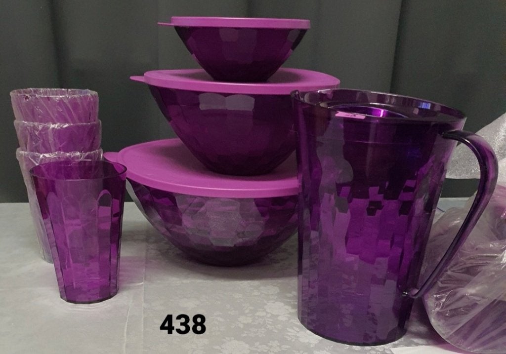 Tupperware PrismaSerie setten paars (zie omschrijving), Paars, Overige typen, Nieuw, Ophalen of Verzenden