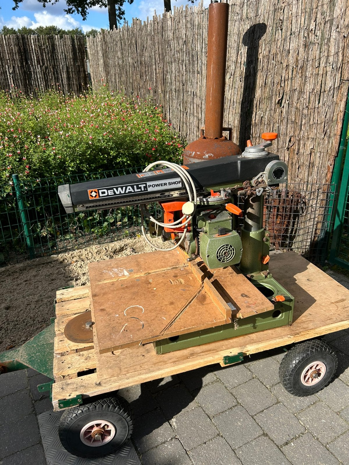 Dewalt zaag, Ophalen, Gebruikt