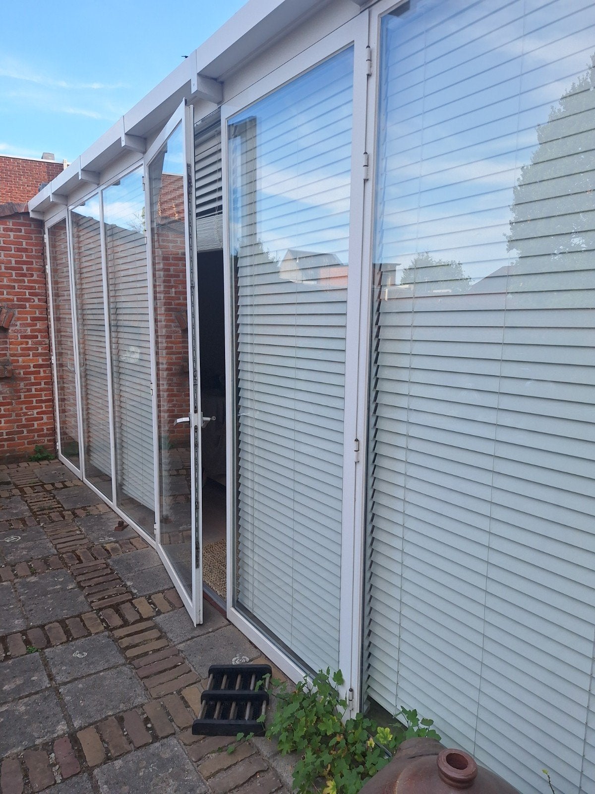 Stalen deuren plus ramen één geheel, Doe-het-zelf en Bouw, Gebruikt, 215 cm of meer, Overige typen, Glas