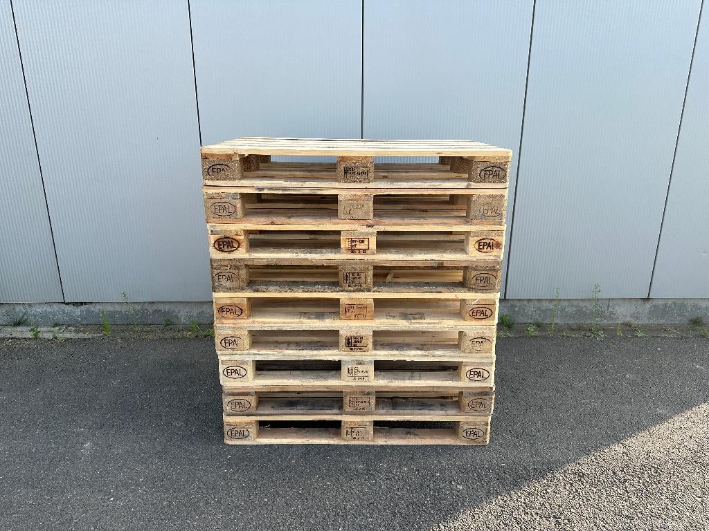 Europalleten, Enlèvement, Comme neuf, Palette