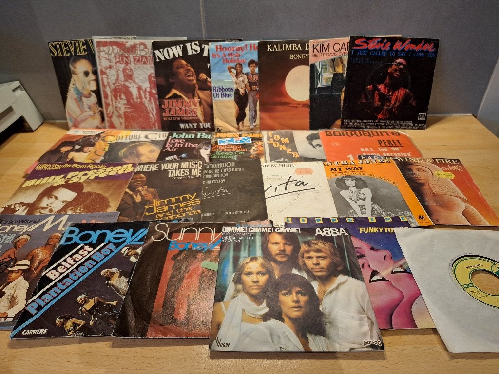 LOT 106 ...VINYL SINGLES....POP / ROCK, Gebruikt, Pop, 7 inch, Ophalen of Verzenden
