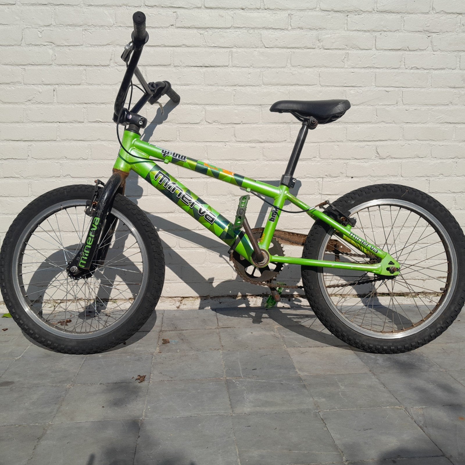 bmx fiets, Ophalen
