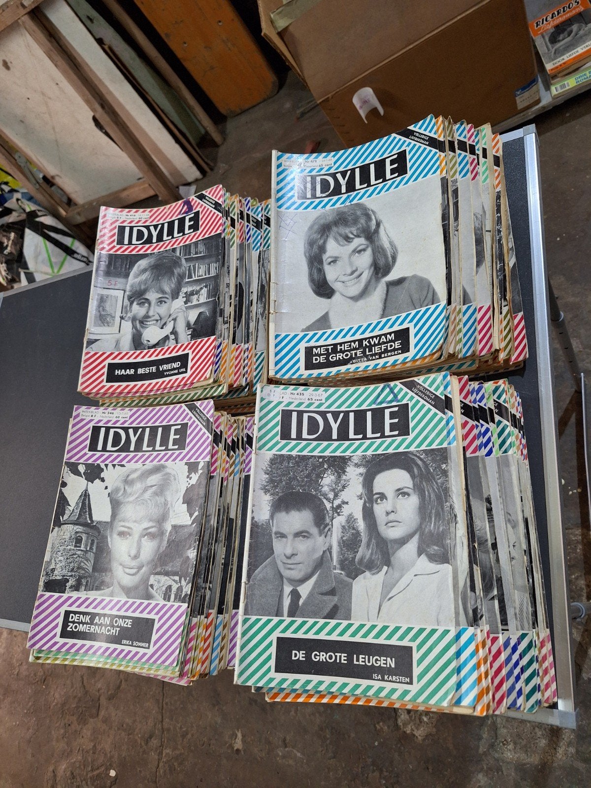 Vintage tijdschriften Idylle, Boeken, Ophalen