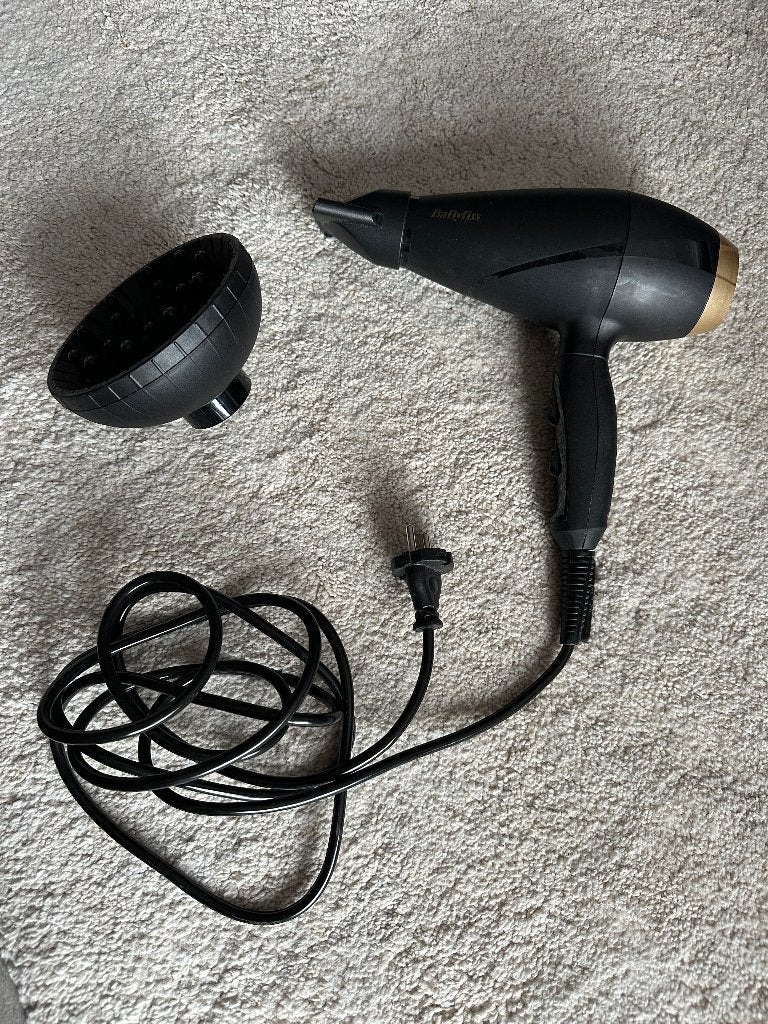 Babyliss, Sèche-cheveux Power Pro 2000 6704E, Bijoux, Sacs & Beauté, Enlèvement, Comme neuf, Sèche-cheveux