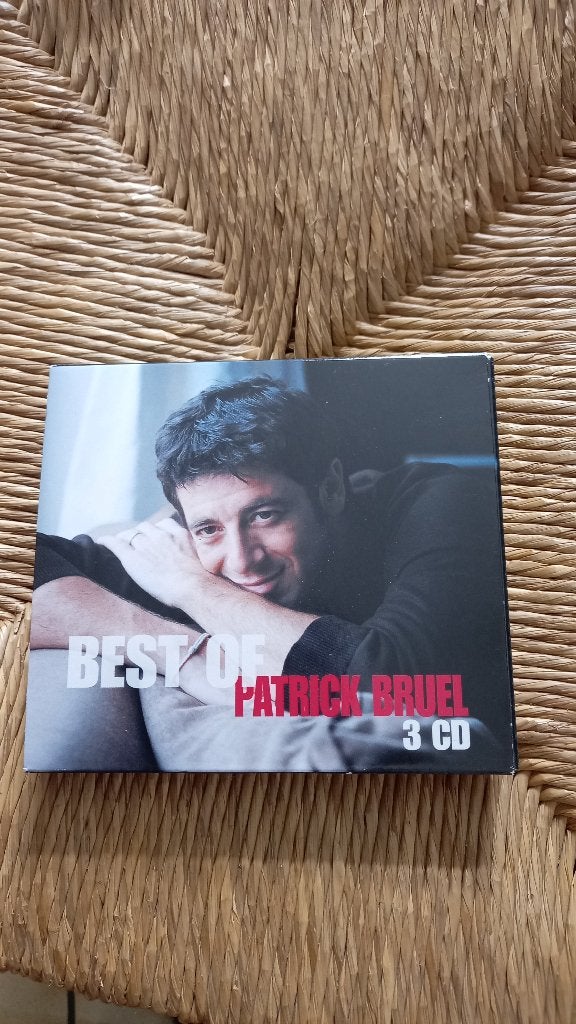 Cd Patrick bruel " best of 3cd ", Ophalen, Zo goed als nieuw