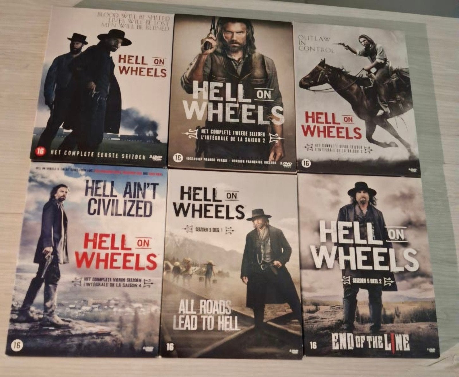 hell on wheels de complete serie, Ophalen of Verzenden, Complete serie