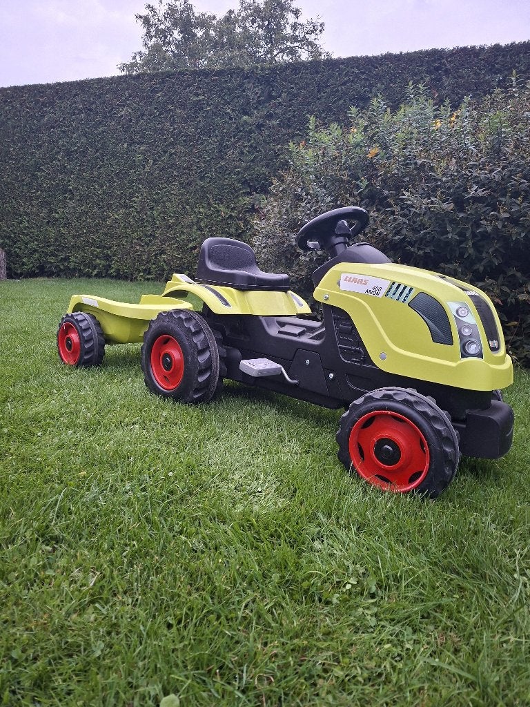 Tracteur Claas avec remorque, 2 à 5 ans, Enlèvement, Comme neuf, Véhicule à pédales