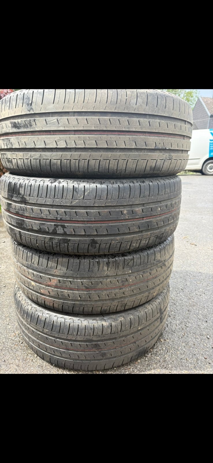 4 pneu bridgestone 195/55R16 87V, Autos : Pièces & Accessoires, Enlèvement