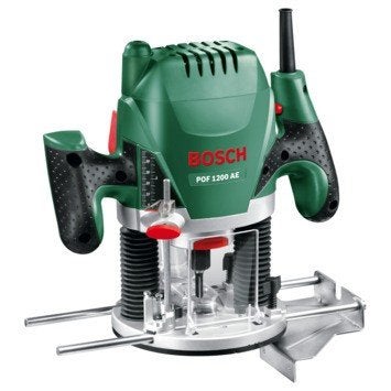 Bosch bovenfrees 1200W POF1200AE, Bricolage & Construction, Outillage | Fraiseuses, Routeur, Enlèvement ou Envoi