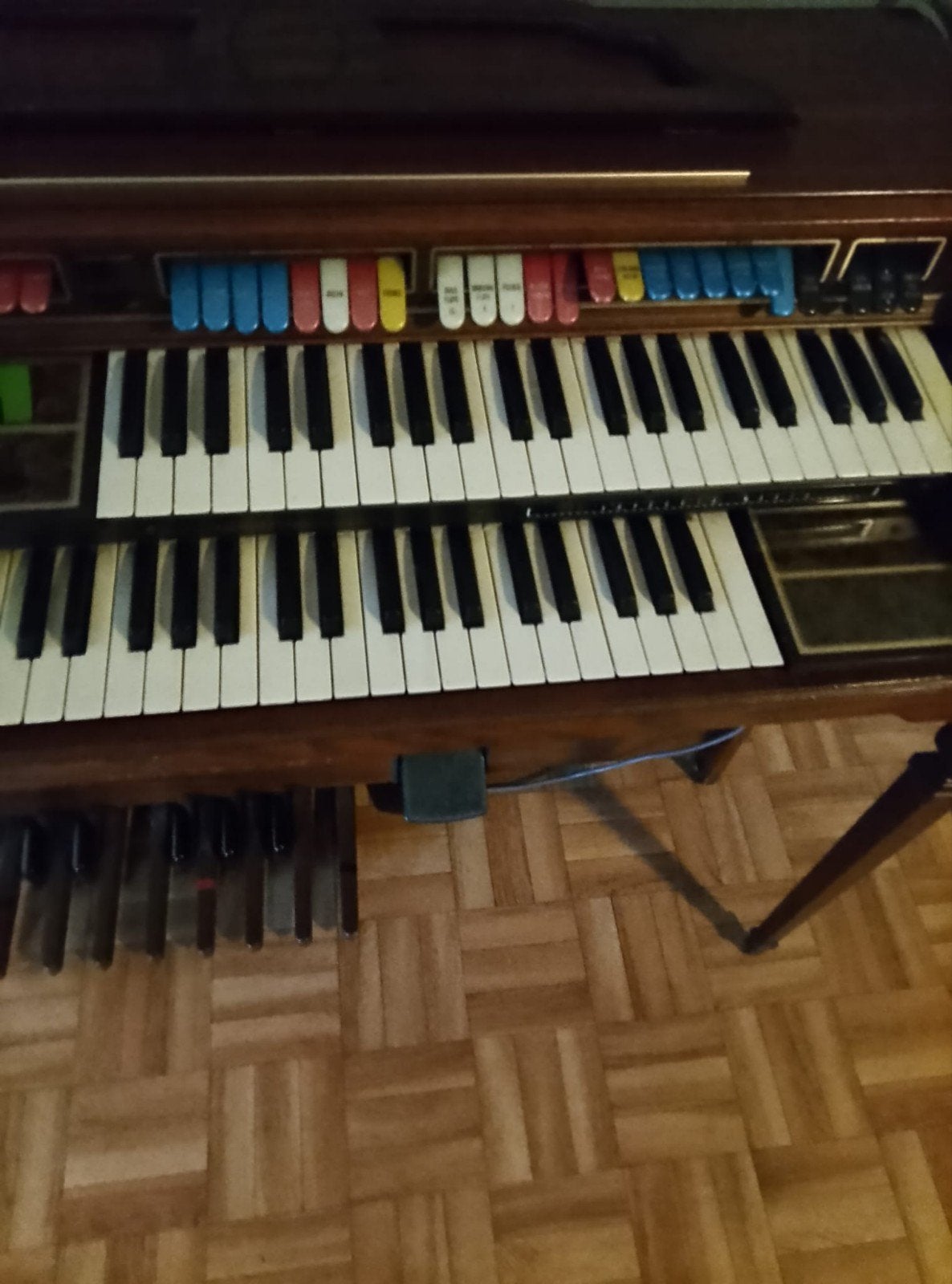 Orgel, Ophalen, Orgel
