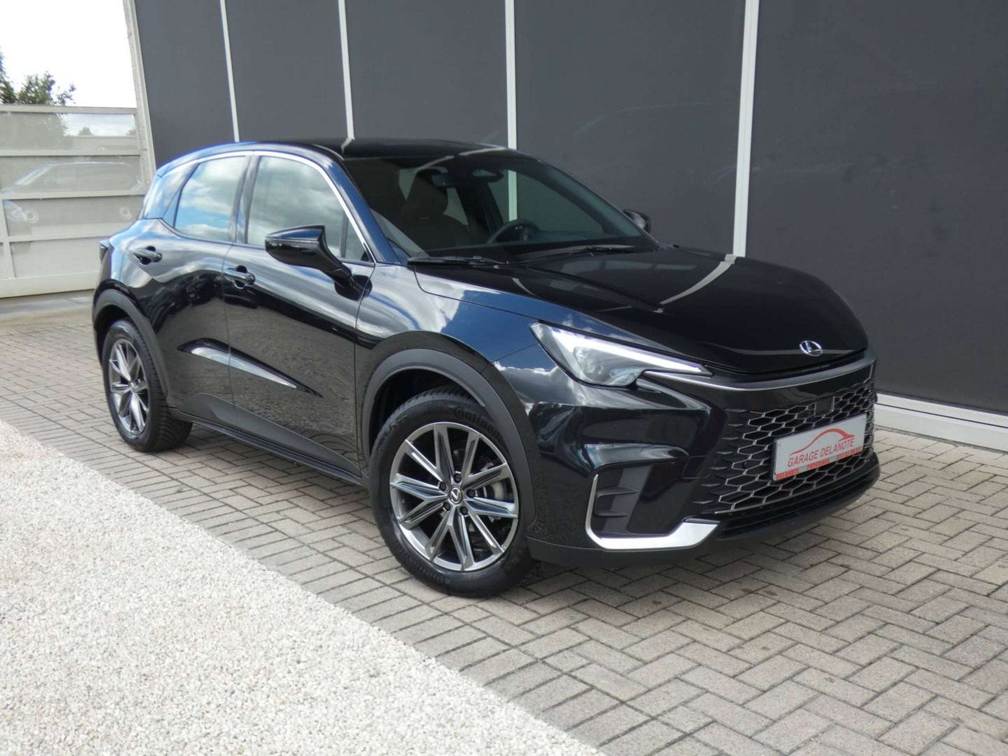 Lexus LBX Hybrid ELEGANT +ZWART LEDER +Dodehoek +Zetelverwar, Zwart, LBX, Zwart, Bedrijf