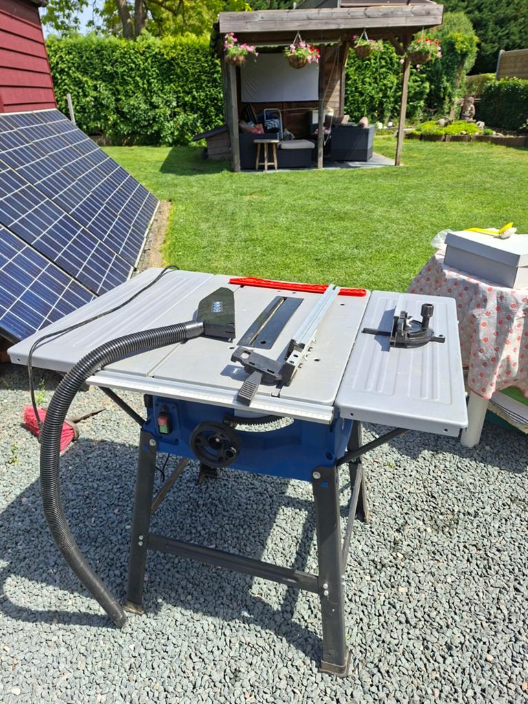 Tafelzaag Scheppach HS100S, Ophalen