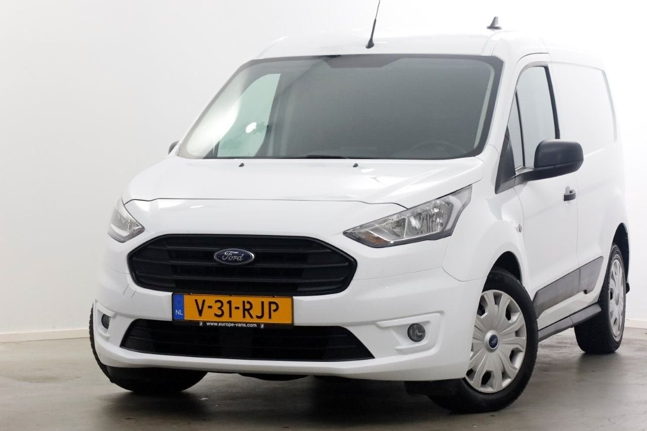 Ford Transit Connect 1.0 Ecoboost 100pk Benzine Trend Airco/, Autos, Achat, Capteur de stationnement, Ford, Blanc