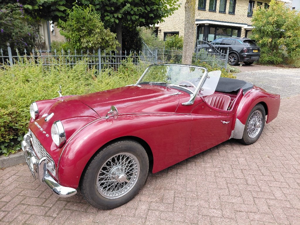 Triumph TR3A 1960, Auto's, 75 kW, Achterwielaandrijving, Cabriolet, Triumph