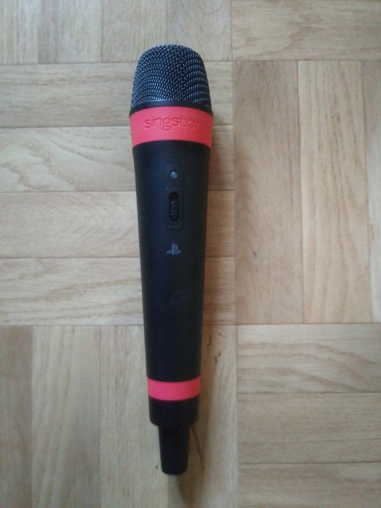 Singstar draadloze micro voor Playstation, PlayStation 5, Microfoon, Ophalen of Verzenden, Zo goed als nieuw