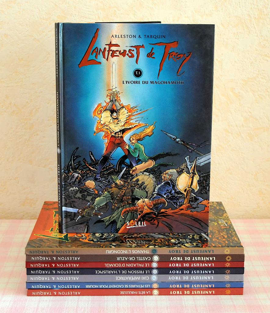 LANFEUST DE TROY - VOL. 1 à 8 - TARQUIN / ARLESTON, Série complète ou Série, Enlèvement ou Envoi, Utilisé, TARQUIN / ARLESTON