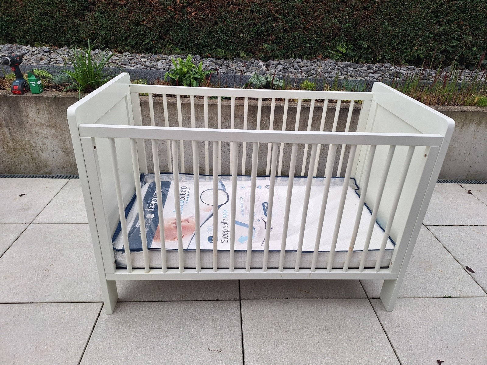 Quax babybedje met ergonomische matras, Ophalen