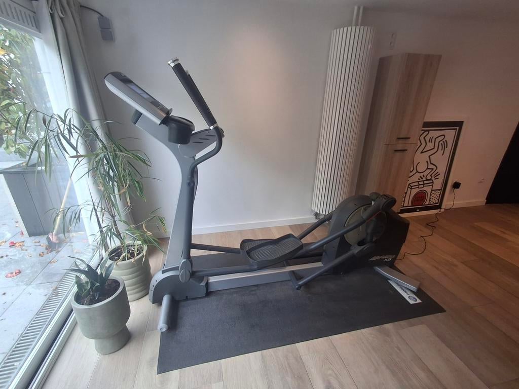 Life fitness x5 crosstrainer incl mat, Ophalen, Crosstrainer