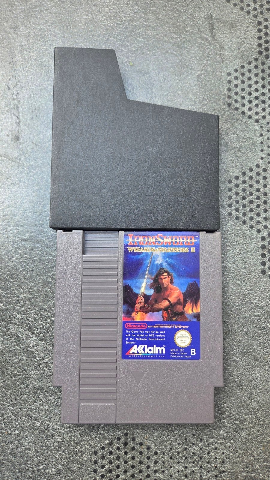 Jeu Nes 1985 IronSword wizards & Warriors II, Enlèvement