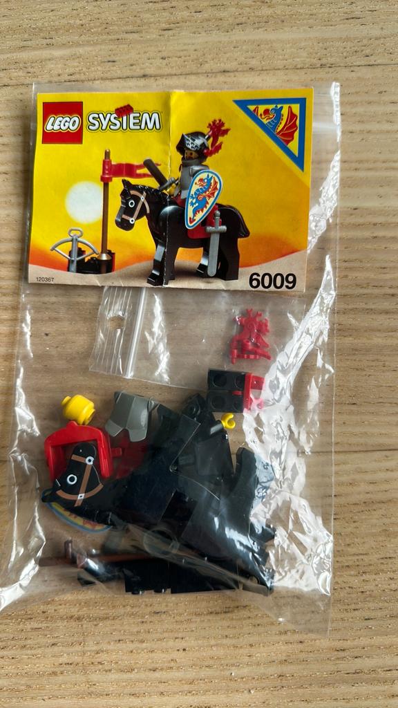 Lego System 6009, Castle: Black Knights, compleet, Kinderen en Baby's, Speelgoed | Duplo en Lego, Lego, Ophalen of Verzenden, Zo goed als nieuw