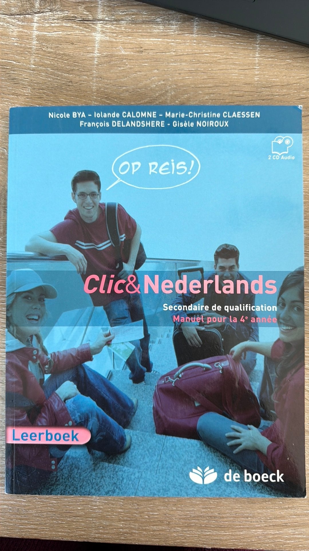 Livre scolaire Clic&Nederlands, Enlèvement, Comme neuf