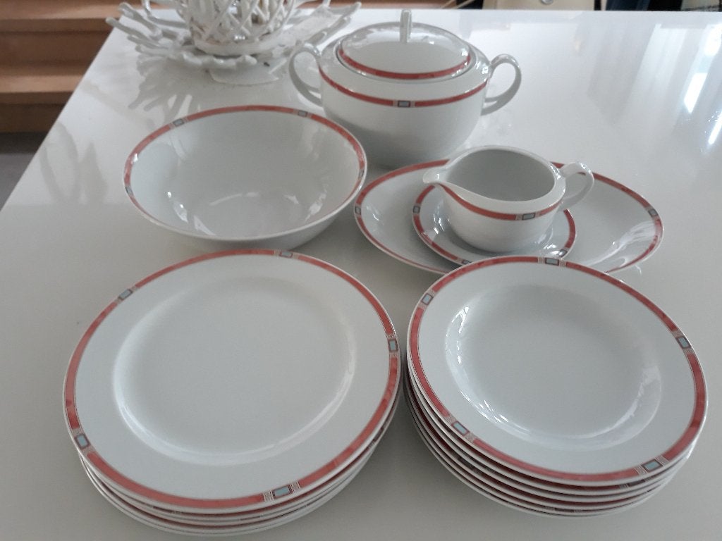 Eetservice 6 personen, Antiek en Kunst, Ophalen