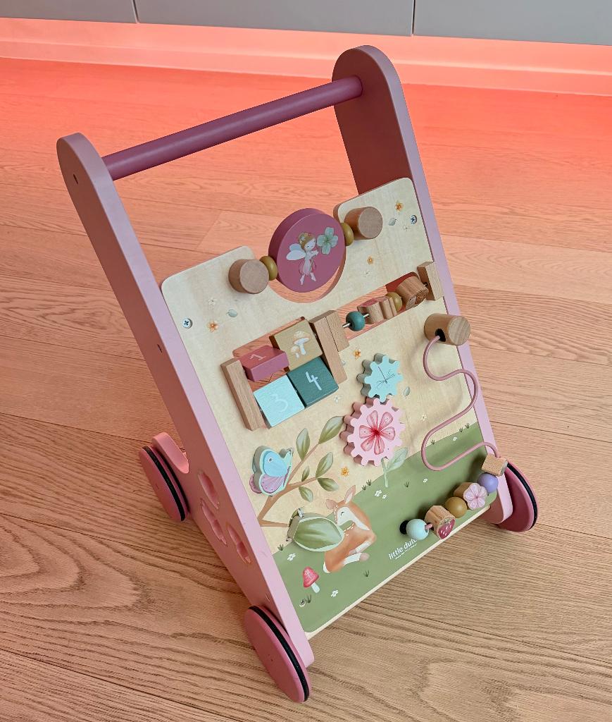 Little dutch walker roze fairy garden, Ophalen, Zo goed als nieuw, Mobiel, Met wieltjes