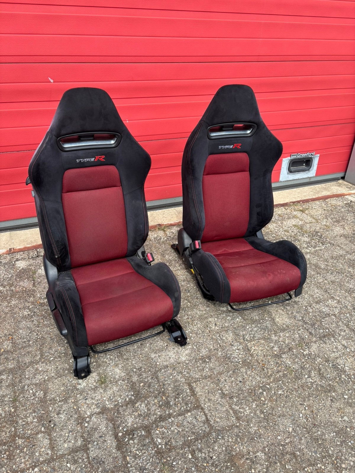 Set Honda Civic FN2 Type R stoelen, Ophalen, Gebruikt, Honda