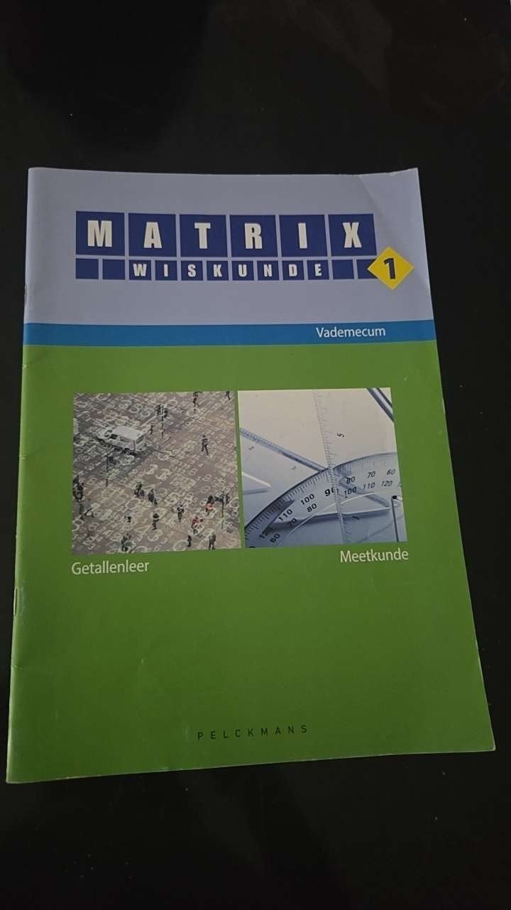 Matrix wiskunde vadecuum hhc 1ste middelbaar, Livres, Art & Culture | Architecture