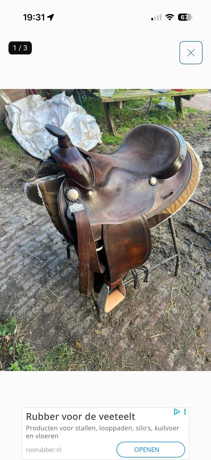 Big Horn FQ 16 inch, Animaux & Accessoires, Enlèvement, Utilisé, Western