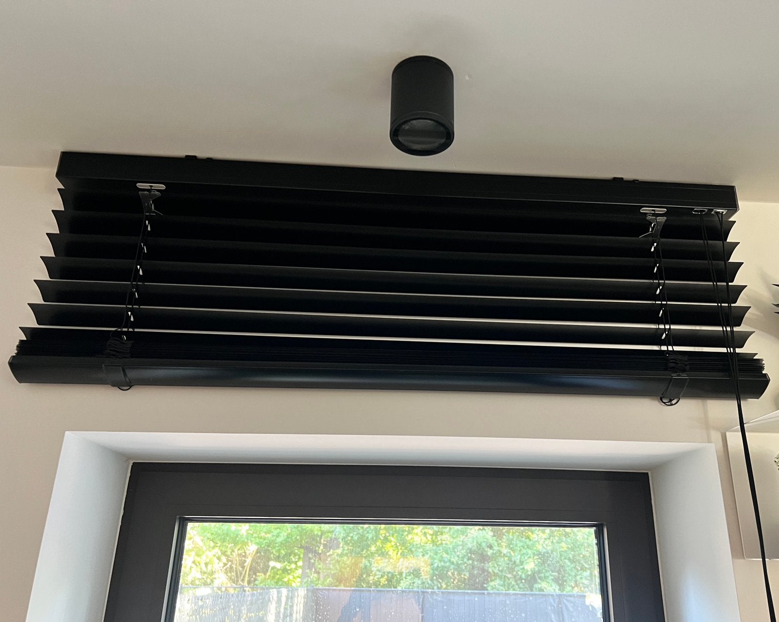 3x Heytens aluminium horizontale jaloezieën – zwart, Huis en Inrichting, Ophalen, Zo goed als nieuw, Zwart, Jaloezie
