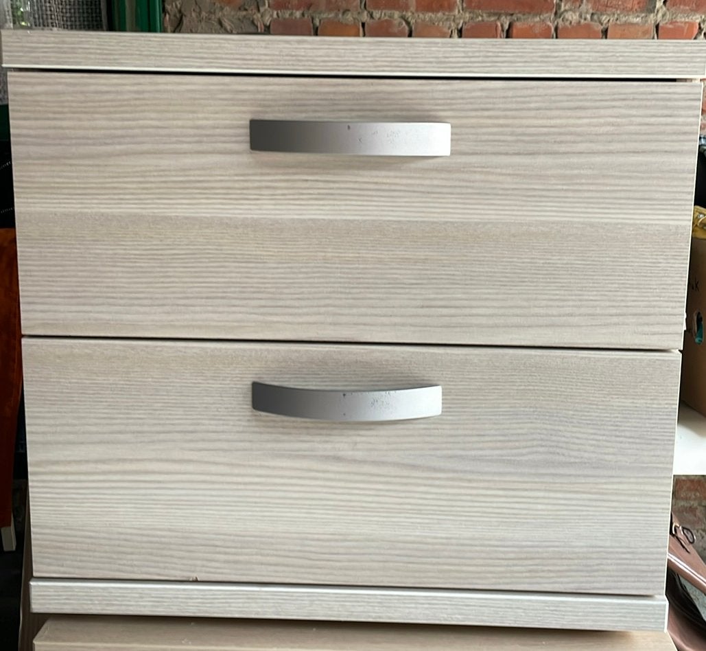 Eenpersoons bed met nachtkastje, Maison & Meubles, Chambre à coucher | Tables de chevet, Utilisé, Enlèvement