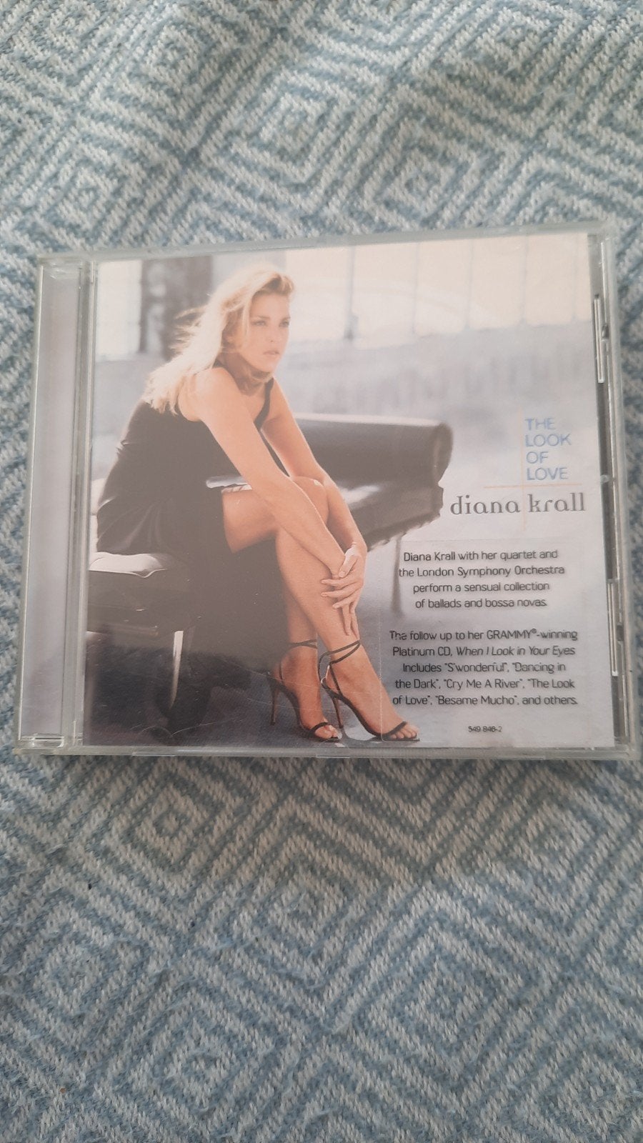 CD DIANA KRALL The look of love (2001), Cd's en Dvd's, Ophalen of Verzenden, Zo goed als nieuw, Jazz, Album