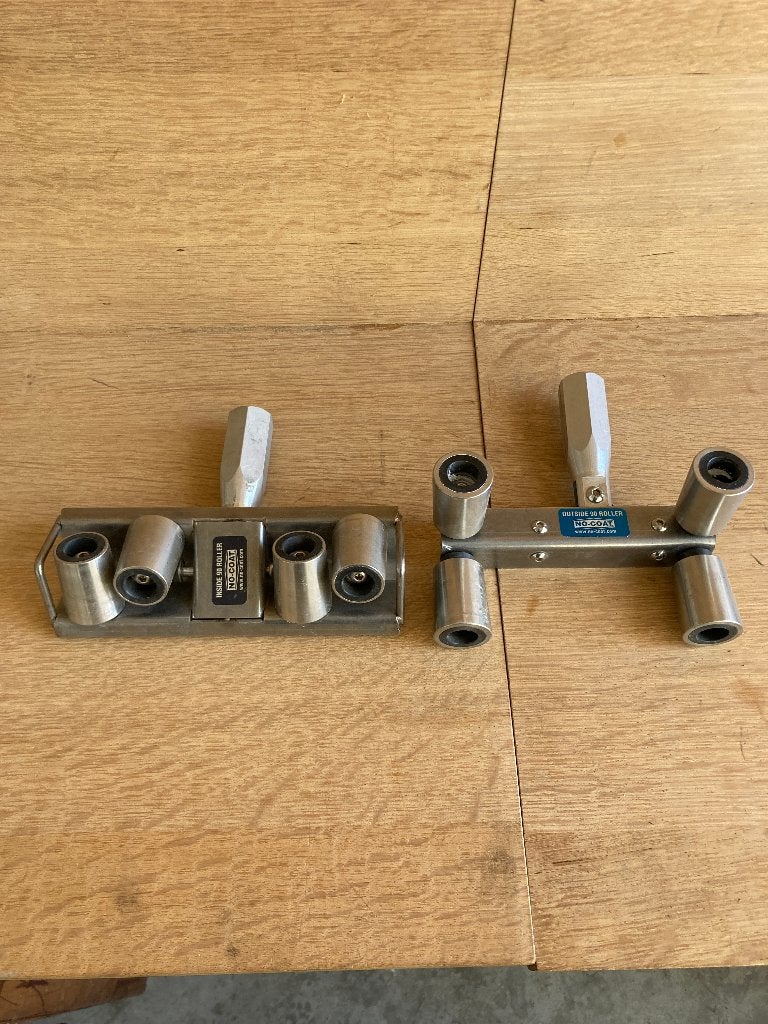 Set No-Coat inside roller 90 deg & outside roller 90 deg, Envoi, Utilisé, Jeu d'outils, Autres marques