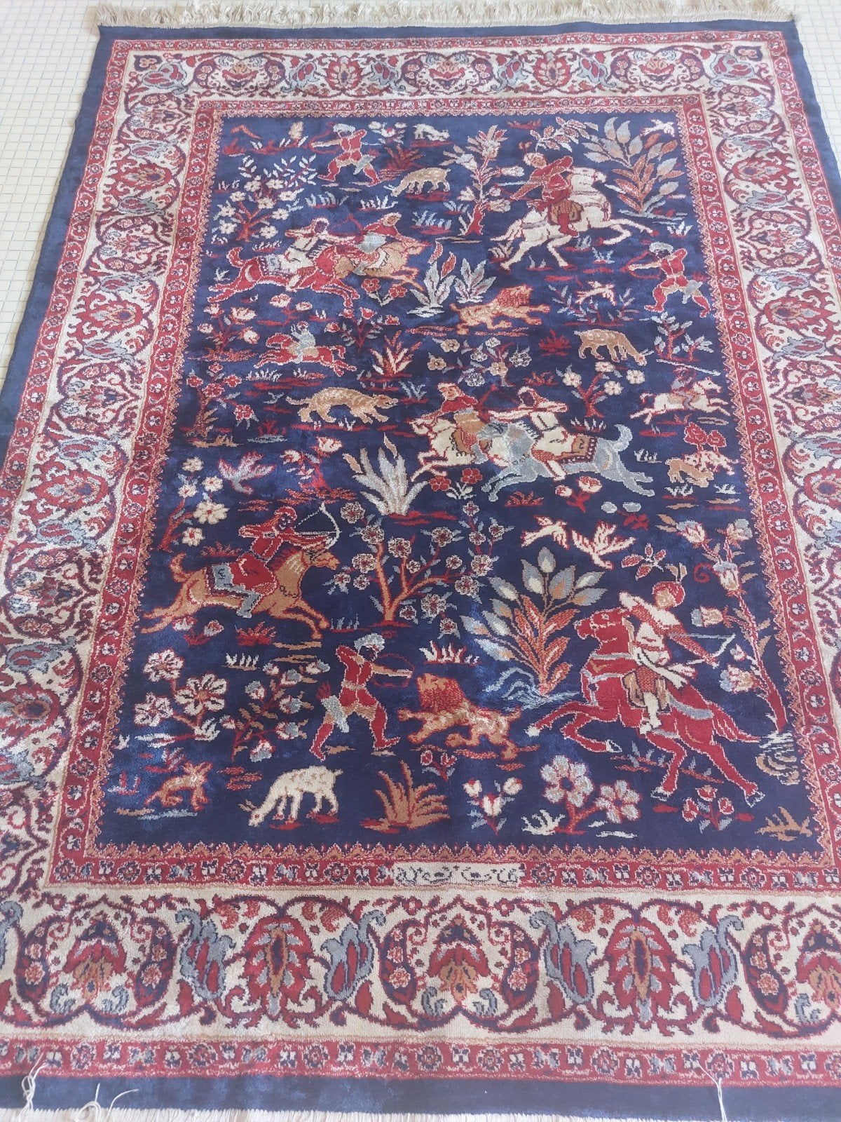 tapis, Enlèvement
