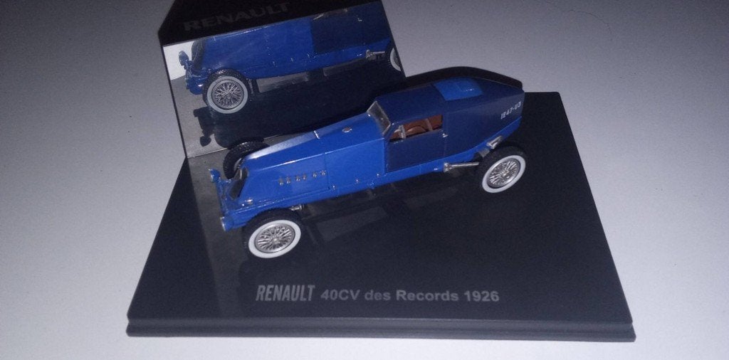 Miniature 1/43 Renault 40CV Type NM 1926 Records de Vitesse, Enlèvement ou Envoi, Utilisé, Voiture, Autres marques