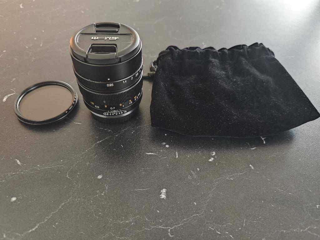 Zhongyi Mitakon 35mm 0.95 - Fujifilm X, Ophalen, Zo goed als nieuw, Standaardlens