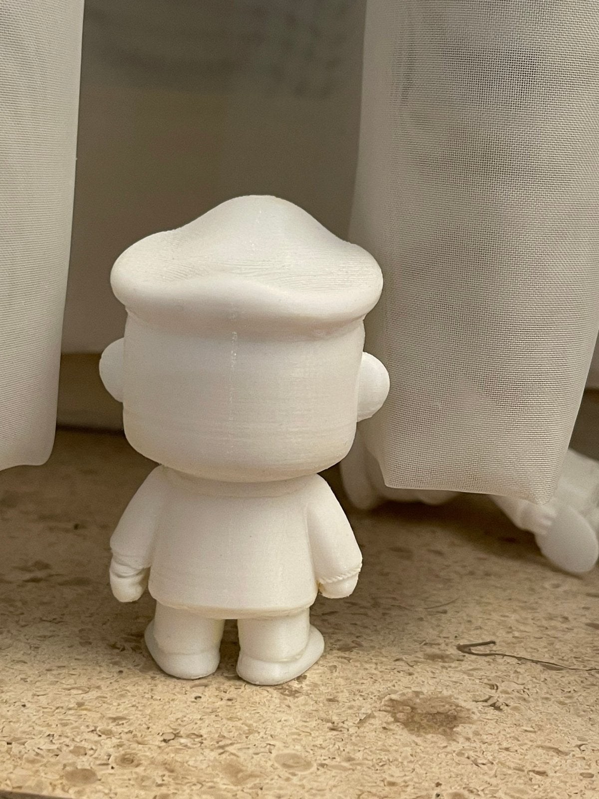 Kuifje Tim: figuur in „chibi” -stijl (Haddock), Ophalen of Verzenden, Kuifje, Zo goed als nieuw, Overige typen