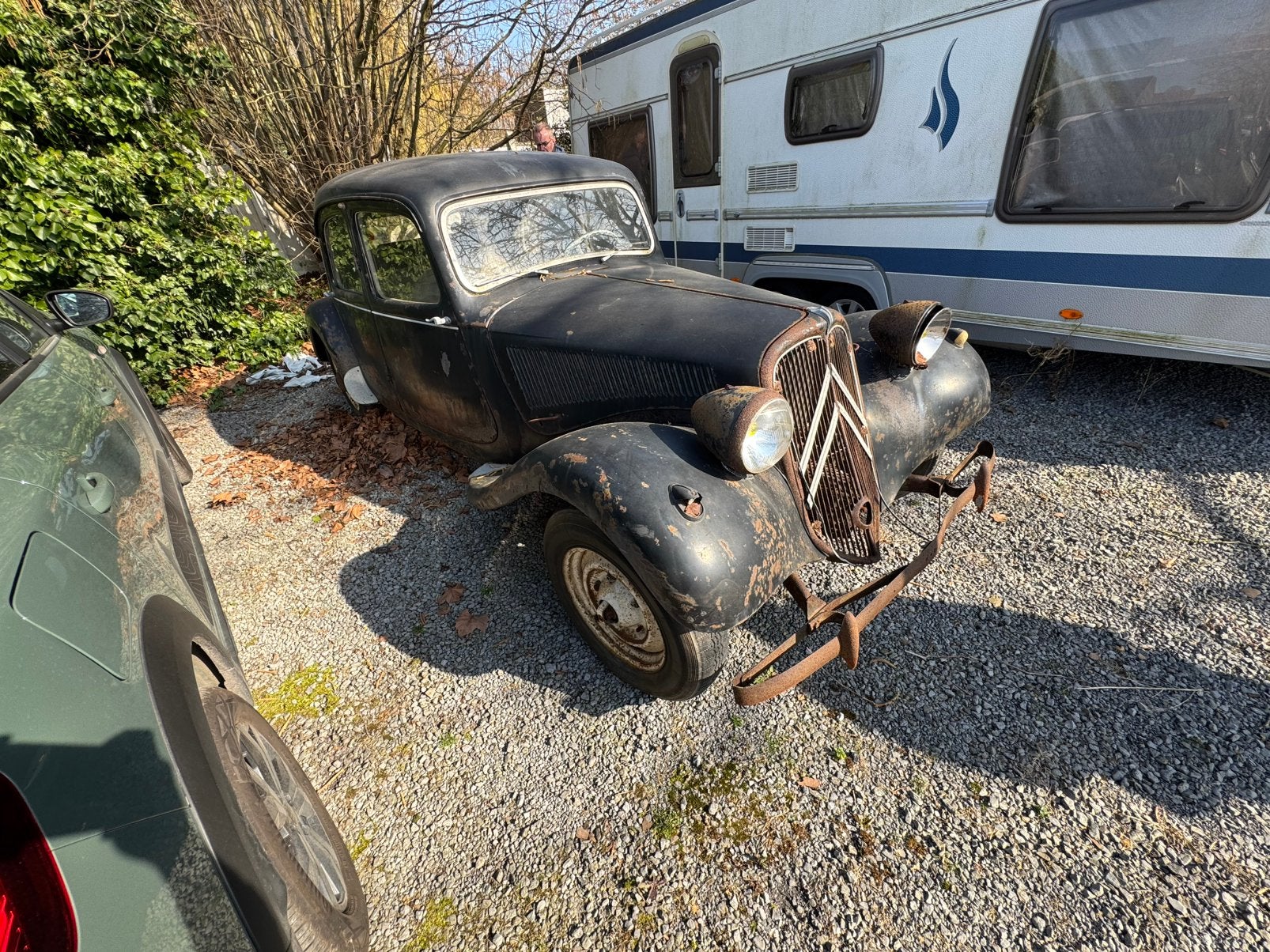Citroën traction de 1954 à restaurer, Enlèvement, Citroën