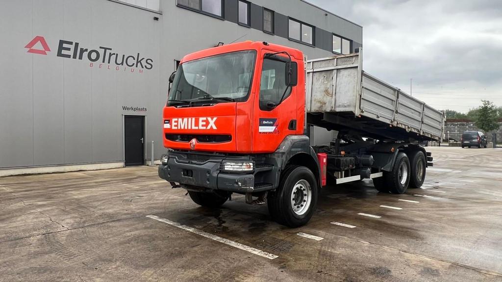 Renault KERAX 420 (BOITE MANUELLE / LAMES / GRAND PONT / STE, Auto's, Vrachtwagens, Achterwielaandrijving, Overige kleuren, Open dak