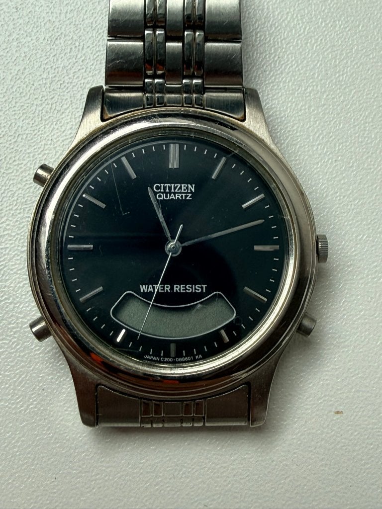 Citizen C200 horloge, Ophalen, Staal, Gebruikt, Staal