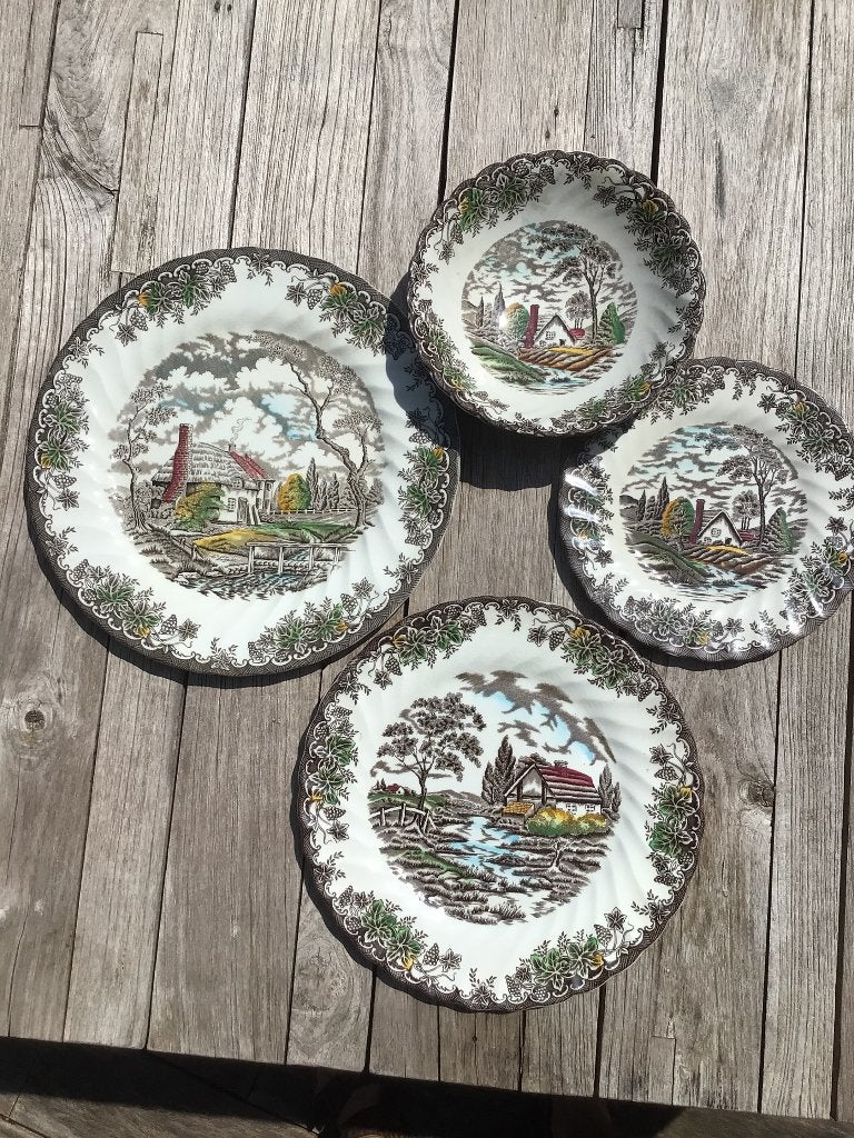 Myott The Book servies 24-delig, Ophalen, Zo goed als nieuw, Bord(en)