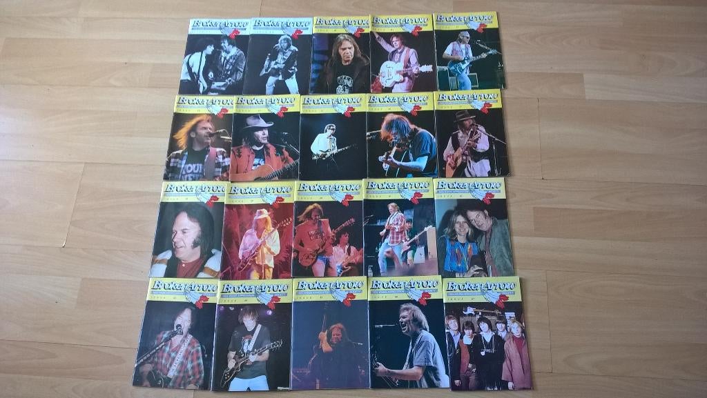 Neil Young - Appreciation Society - 35 numéros/Fan magazine, Enlèvement ou Envoi, Comme neuf