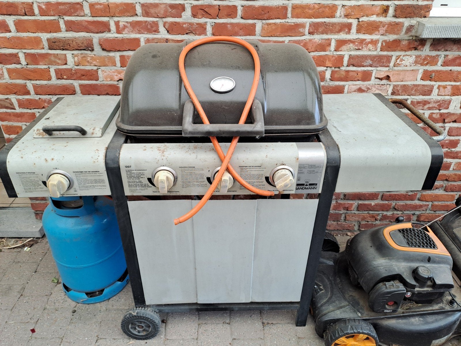 Gratis op te halen: gasbarbecue, Tuin en Terras, Gasbarbecues, Ophalen, Gebruikt