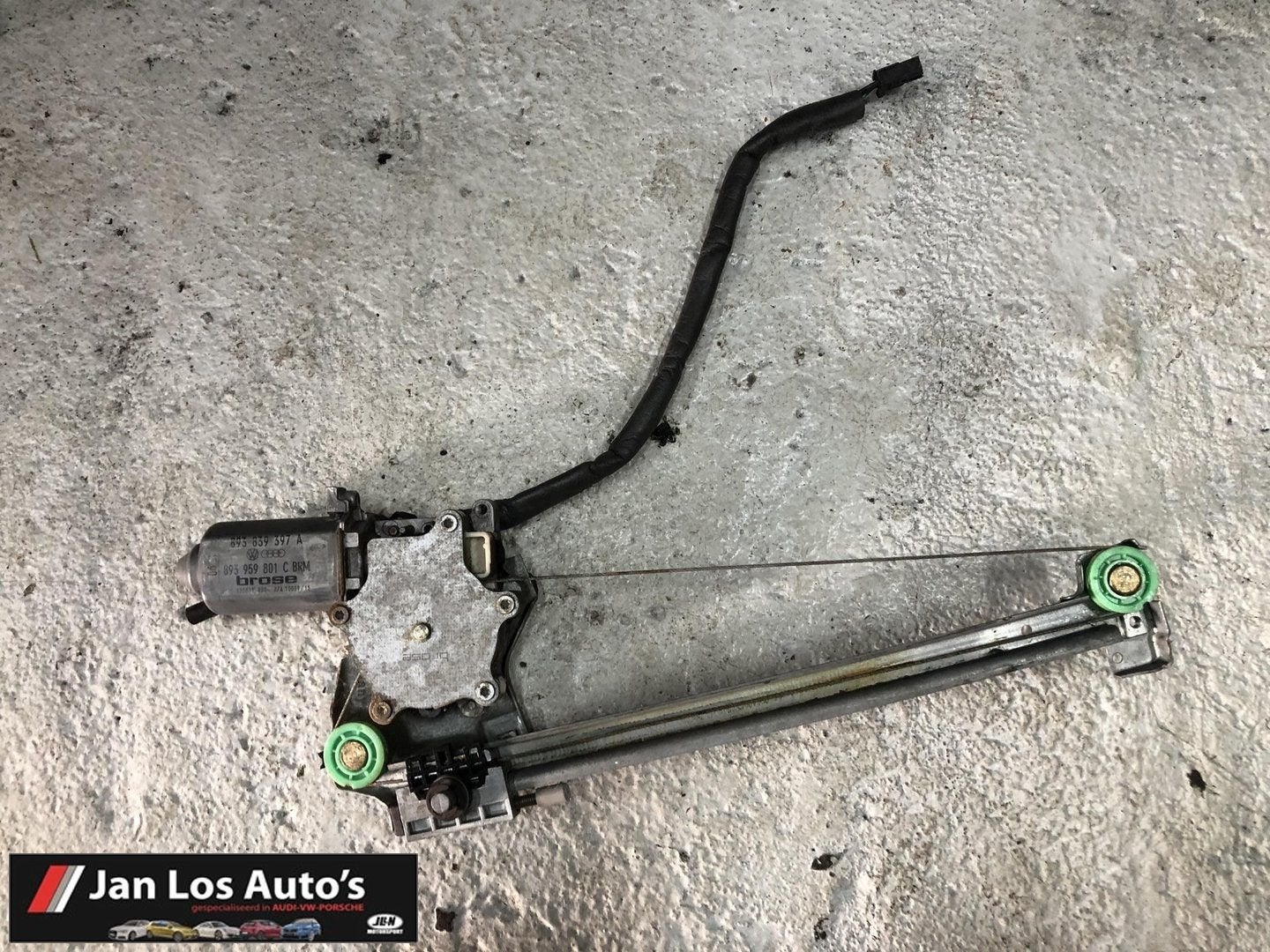 Raammechaniek linksachter Audi 80 B3 B4 893839397A, -, Audi, Utilisé, -