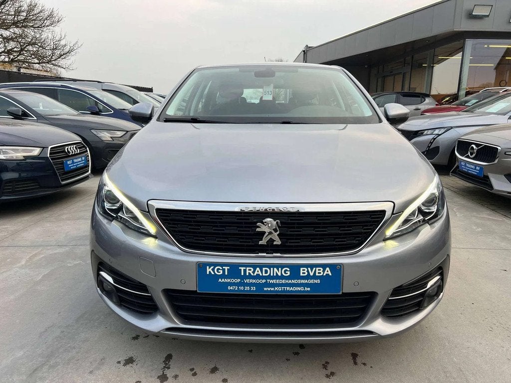 Peugeot 308 SW 1.2i 110PK NAVIGATIE BLUETOOTH CARPLAY LED PD, Autos, Argent ou Gris, Euro 6, Entreprise, Boîte manuelle