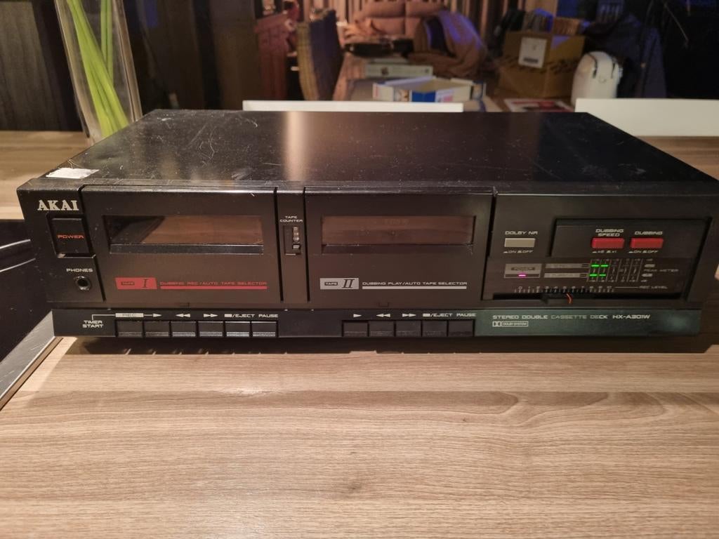 Cassette deck, Enlèvement, Akai